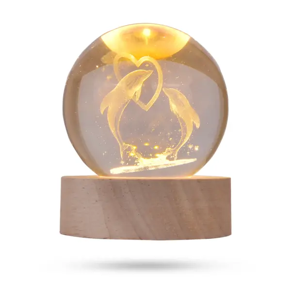 Best Gift Items | 3d galaxy crystal ball night lamp | dolphin crystal ball | dolphin glass ball | home dacor | light lamp | aesthetic lamp