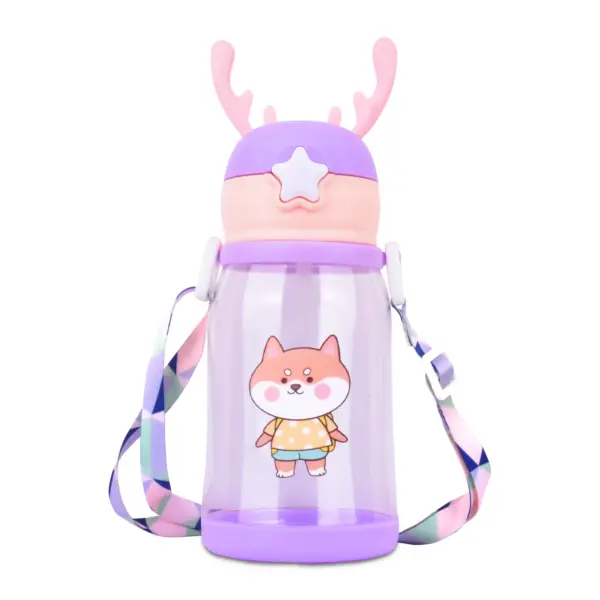 kids school water bottle | water bottle with straw | best water bottle with straw | drink bottle with straw | bottle with straw | clear water bottle with straw | cartoon water bottles | Children Water Bottle for School