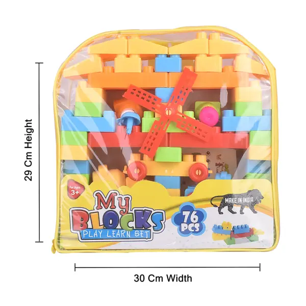 Plastic Building Blocks / Stackable Toys - Image 3
