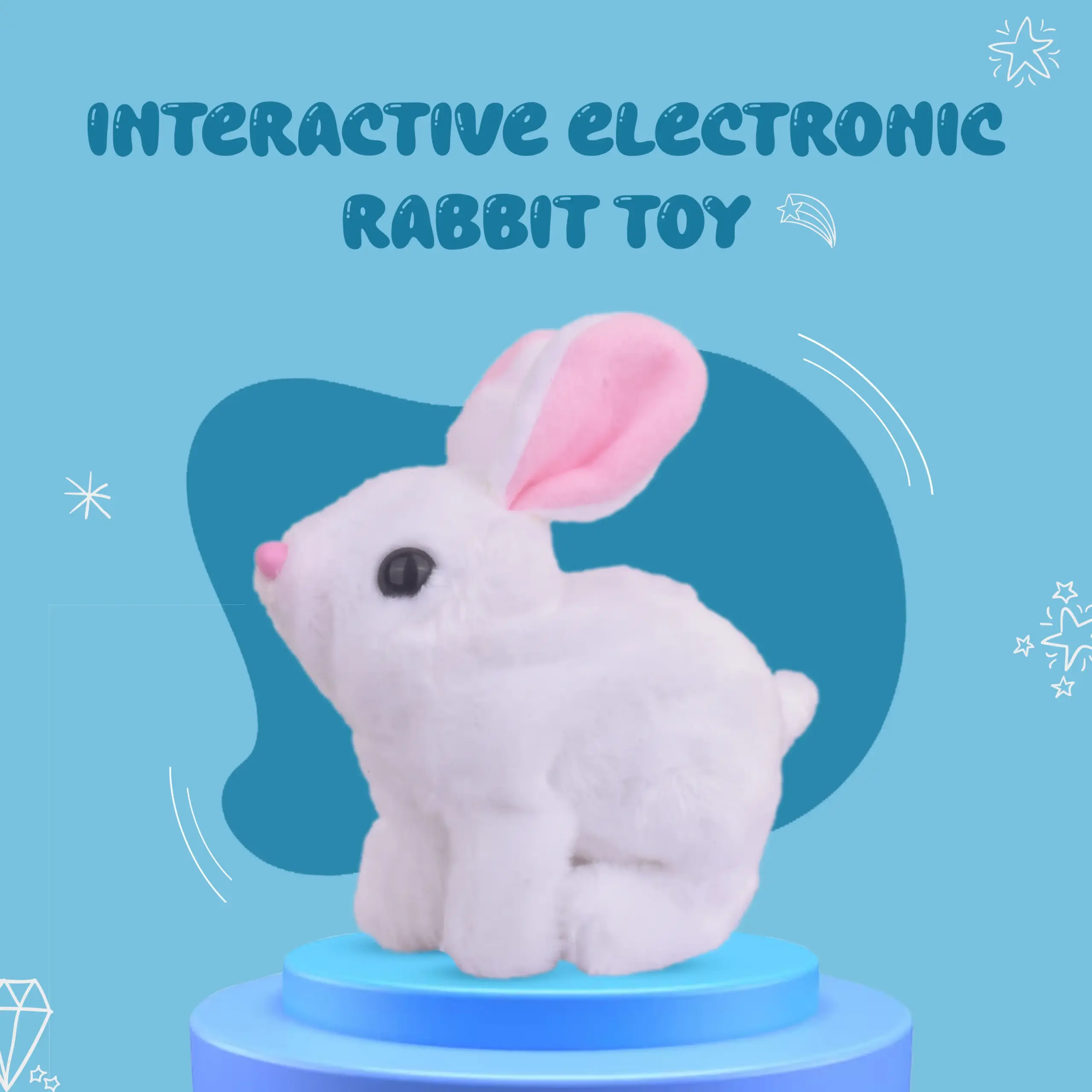 Electronic Toys | walking rabbit | walking rabbit toys | kids playing walking rabbit toys | animal toys | bunny toys