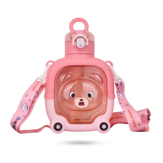 bear water bottl | teddy bear water bottle | polar bear water bottle | cute bear water bottle | teddy bear drink bottle | kawaii bear water bottle | bear shaped water bottle | rope water bottle | Water Bottle for School | Kids Water Bottle | Childrens Water Bottle
