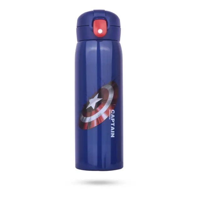 captain america water bottle | captain america bottle | captain america drink bottle| captain america hot water bottle | captain america sipper | captain marvel water bottle | Stainless steel Water bottle for kids | avengers stainless steel water bottle