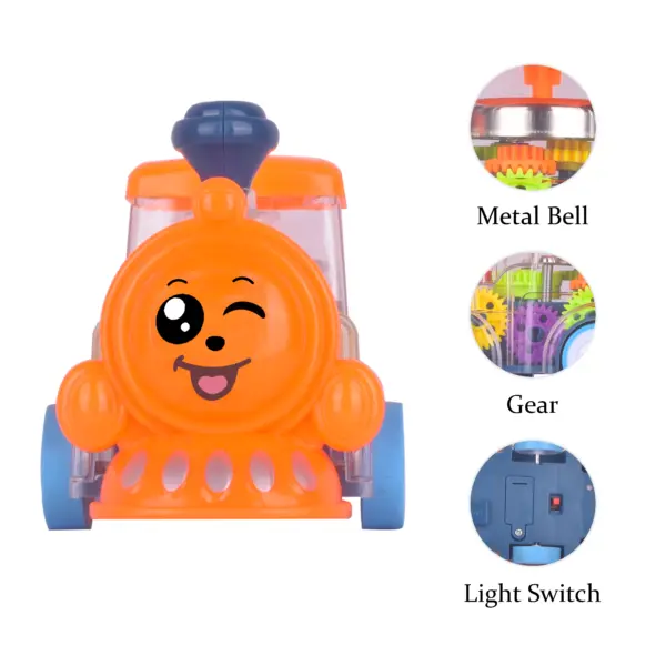 Transparent Gear Light Train | Gear Train Toys - Image 2
