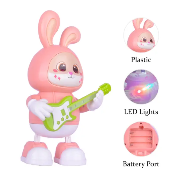 Rabbit Guitarist Toy | Dancing Rabbit Toy - Image 2