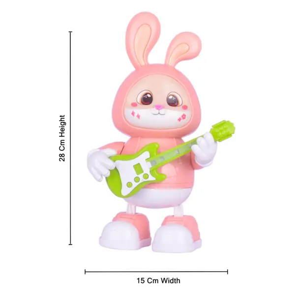 Rabbit Guitarist Toy | Dancing Rabbit Toy - Image 3