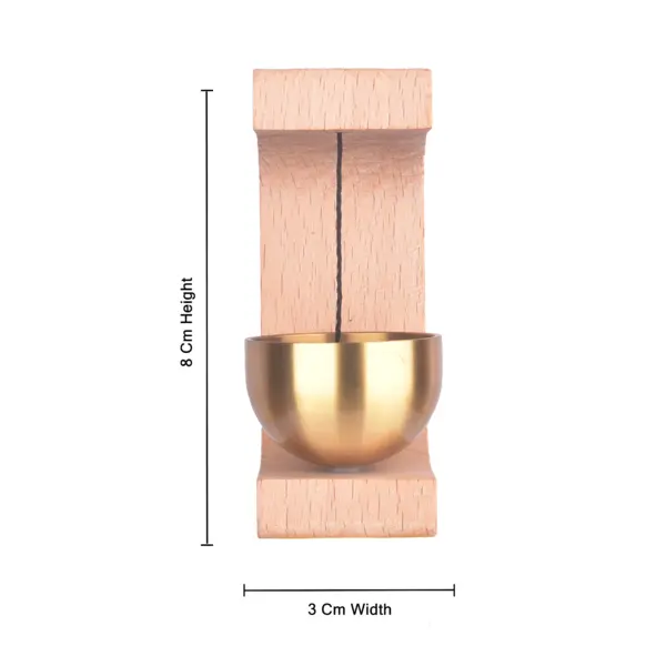 Wooden Door Chimes | Best Gift Items | Wood Doorbell - Image 3