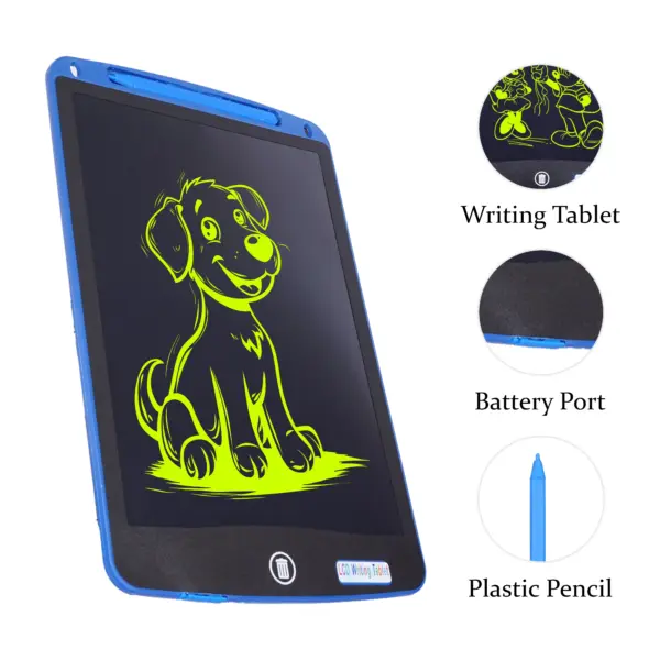 writing pad 12 inch | writing tablet | writing pad | lcd writing tablet | best digital notepad | digital writing tablet | kindle writing tablet | best electronic notepad | tablet writing pad | best digital writing pad | electronic notepad tablet | lcd slate | electric slate price | magic slate lcd | Children's Writing Tablet | Kids Electronic Writing Pad