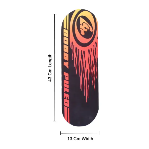 Mini Skateboard | Wooden Skating Board - Image 3
