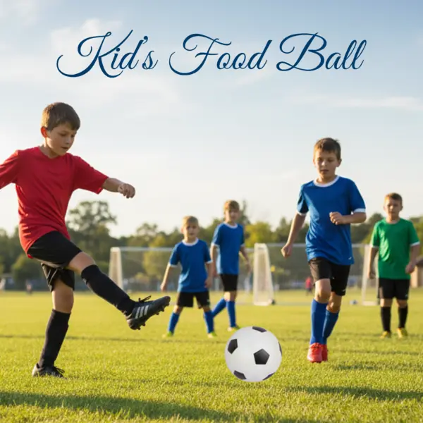 Soft Football Ball | (White) Printed Foot Ball | Children's Toys Foot Ball - Image 3