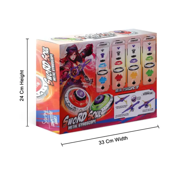 Ninja Sword Spinner | Spinning Toy (Multicolor) - Image 3