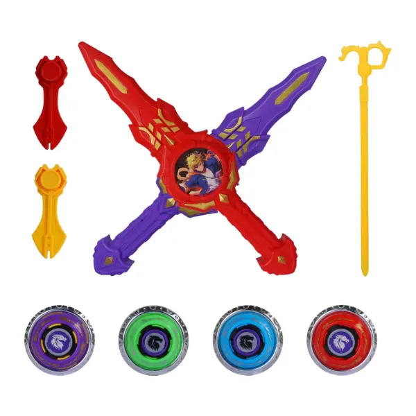 Ninja Sword Spinner | Spinning Toy (Multicolor) - Image 2