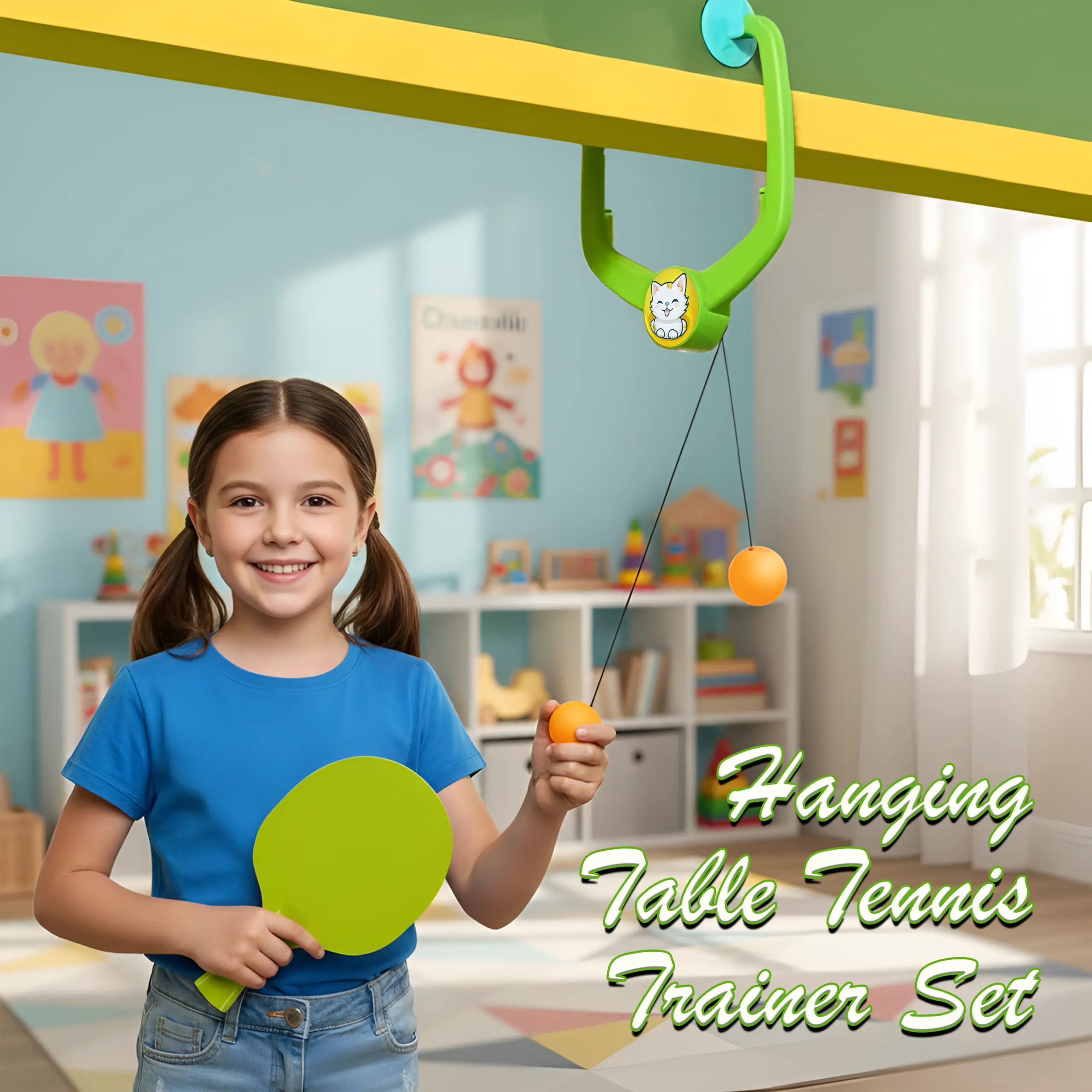 Hanging Table Tennis Toys | Activity Toy - Image 4